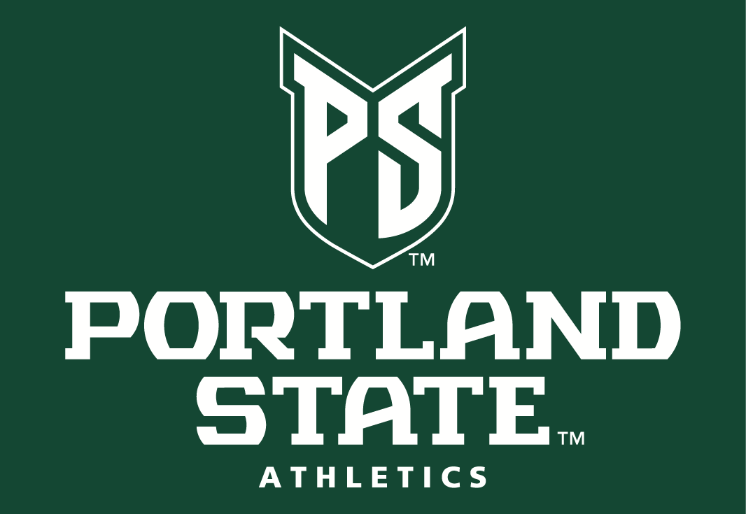 Portland State Vikings 2016-Pres Alt on Dark Logo iron on paper